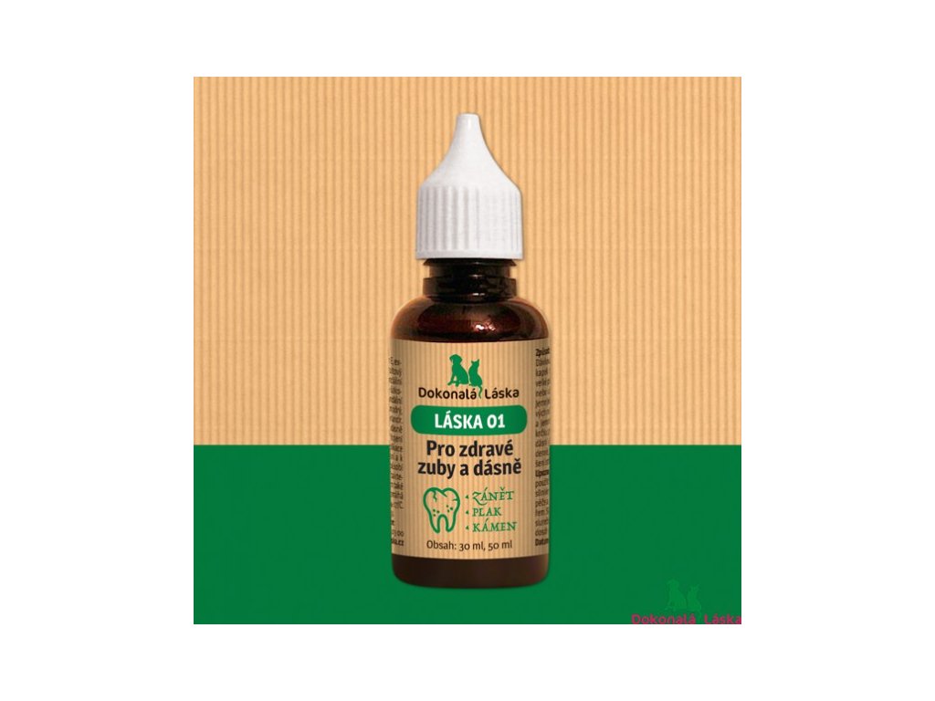 Láska 01 Pro zdravé zuby a dásně 30 ml