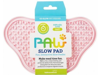 PetDreamHouse lízací podložka Paw Lick Pad – růžová