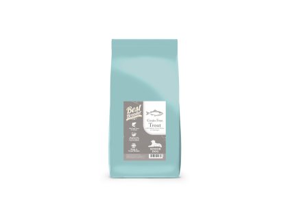 Best Breeder Grain Free Senior Trout with Salmon, Sweet Potato & Asparagus 12 kg