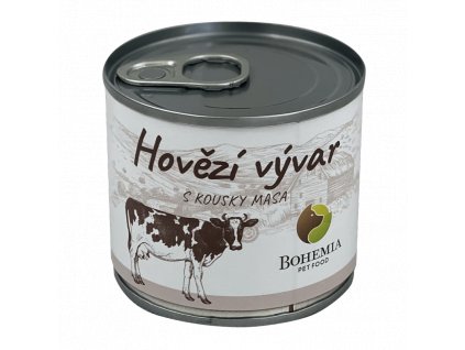 bohemia hovezi vyvar s kousky masa 140 ml