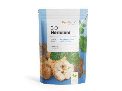 Mycomedica BIO Hericium prášek 100 g  Cena po přihlášení