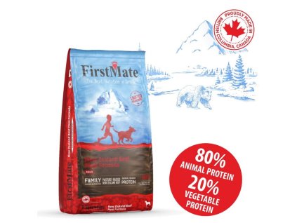 FirstMate New Zealand Beef Small Bites 5,44kg akce  Za nákupku