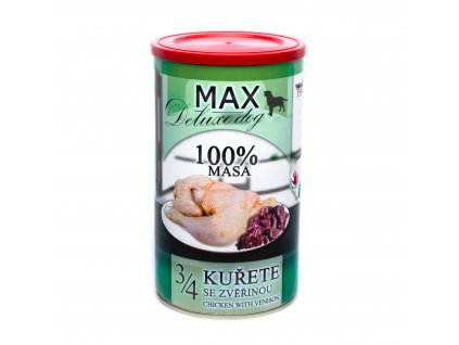 max 3i4 kuřete se zvěřinou 1200g