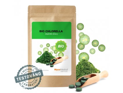 Chlorella bio powder vitalni