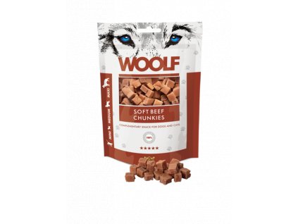 WOOLF Beef chunkies 100g