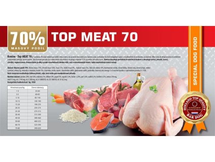 Bardog top meat 70