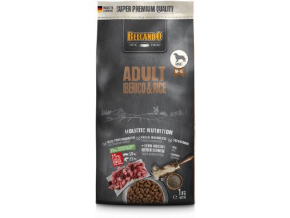 Belcando Adult Iberico Rice 1kg front 800x800