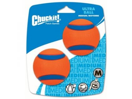 Chuckit! Ultra Ball M 6,5 cm - 2 na kartě