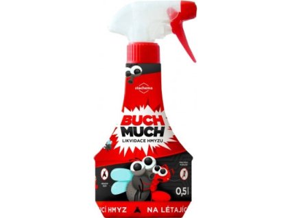 Buch Much kvapalný prípravok určený na hubenie všetkého hmyzu 0,5 l rozprašovač