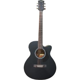 ROMANZA G11CEQ BK elektro-akustická gitara Jumbo