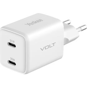 Yenkee YAC G35D VOLT Nabíječka 2x18W GaNYENKEE