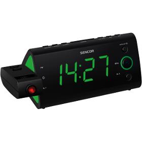 ETA-SRC 330 G rádiobudík s premietan. SENCOR