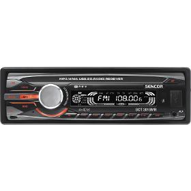 SCT 3018MR autorádio s USB/SD/RDS SENCOR