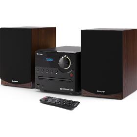 XL-B517BR DAB mikrosystém s BT,USB SHARP