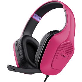Herné slúchadlá GXT415P ZIROX Pink TRUST