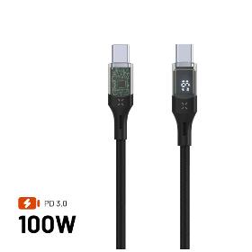 FIXDD-CC12 USB-C kábel Black Fixed