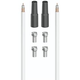 SAT prepojovací set, 100 dB, 20 m Hama