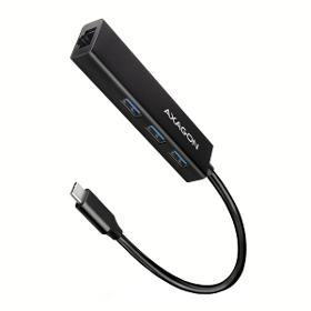 AXAGON HMC-GL3A HUB 3xUSB-A RJ45 ALU USB 3.2