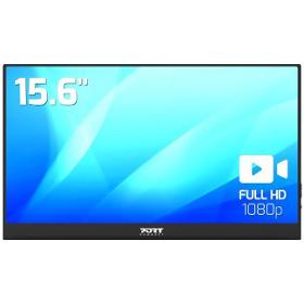 PORT DESIGNS Monitor Nomad Full HD 15,6 LCD BLACK