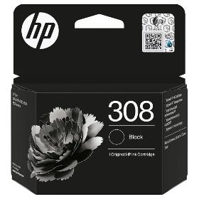 HP 308 Black Ink Cartridge (160 pages)