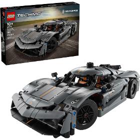 LEGO Sivé hyperauto Koen. Jesko Abs. 42173