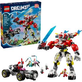 LEGO Cooperov tigrí rob.a Zerov hot rod 71497