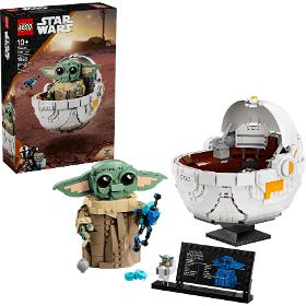 LEGO Grogu vo vznášajúcom sa kočíku 75403