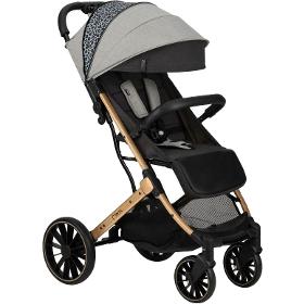 MOMI Kočárek ESTELLE Dakar GREY Leopard22MOMI