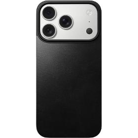 NOMAD Magnetic Leather Back MS iP17 Pro Max BK