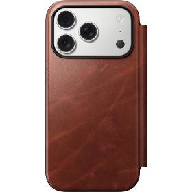 NOMAD Modern Leather Folio iP17 Pro Old dublin