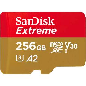 121587 microSDXC 256GB Extreme SANDISK