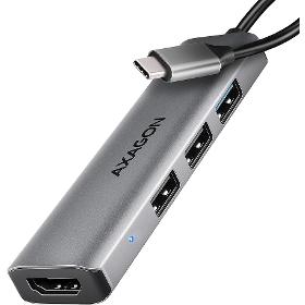 HMC-H3A hub 3x USB-A kábel USB-C AXAGON