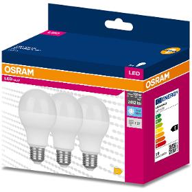 LED Cla. A 150 19W/4000K E27 3pack OSRAM