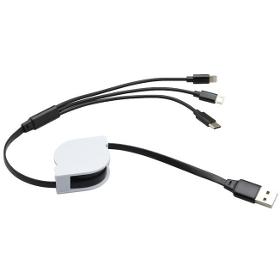 MOBILNET KAB-0131-USB-3V1XX vyťahovací kábel 3v1