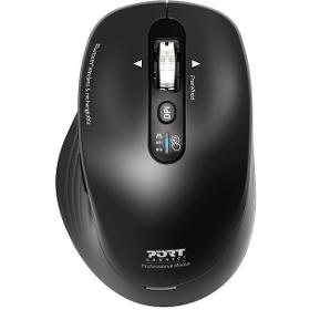 PORT DESIGNS 910202 FreeWheel wrl mouse BT Black PORT