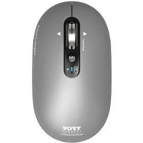PORT DESIGNS 910009 FreeWheel wrl mouse BT Gray PORT