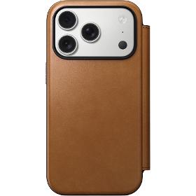 NOMAD Mod.Leather Folio iP17 Pro English tan
