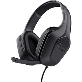 Slúchadlá GXT 417 Zirox čierna TRUST