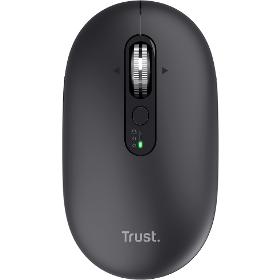 Myš Seron Hyperscroll Slim čierna TRUST