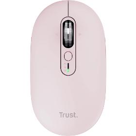 Myš Seron Hyperscroll Slim ružová TRUST