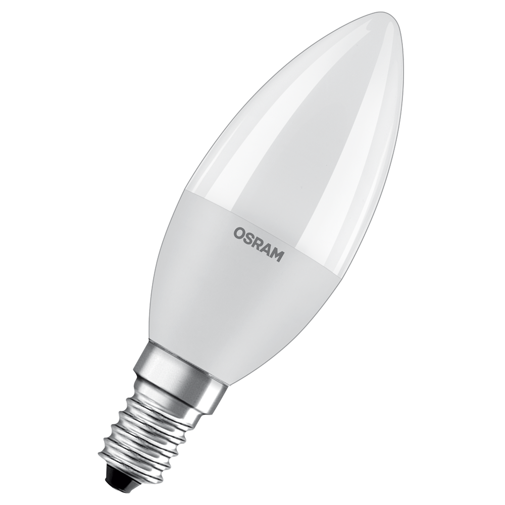 OSRAM LED žiarovka E14 7,5W 2700K matná, teplá biela 16.000039
