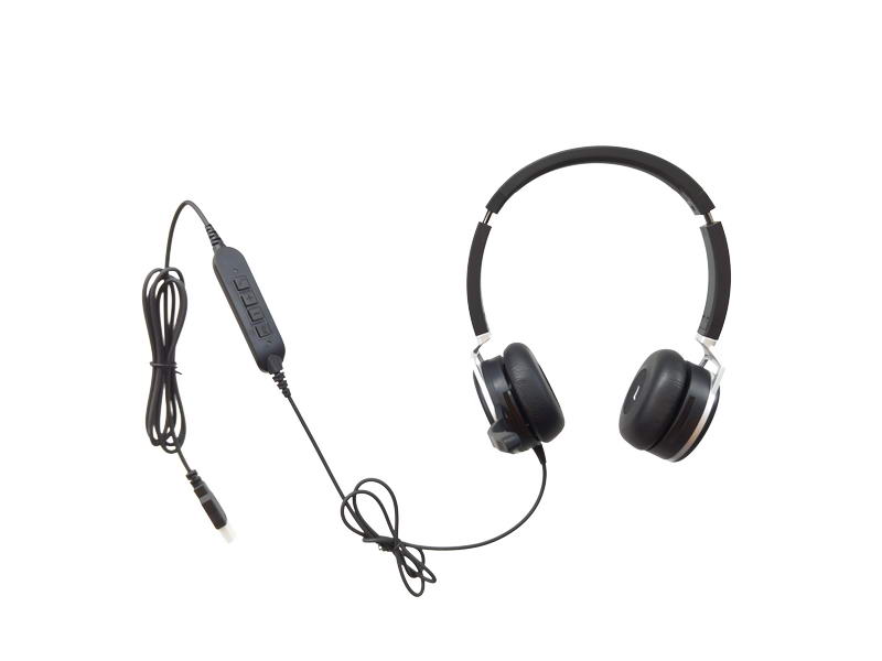Grandstream GUV3005 náhlavní souprava na obě uši s USB konektorem GUV3005