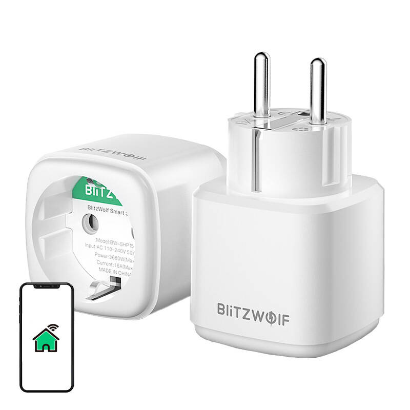 Inteligentná zásuvka Blitzwolf BW-SHP15, ZigBee, 3680W BW-SHP15