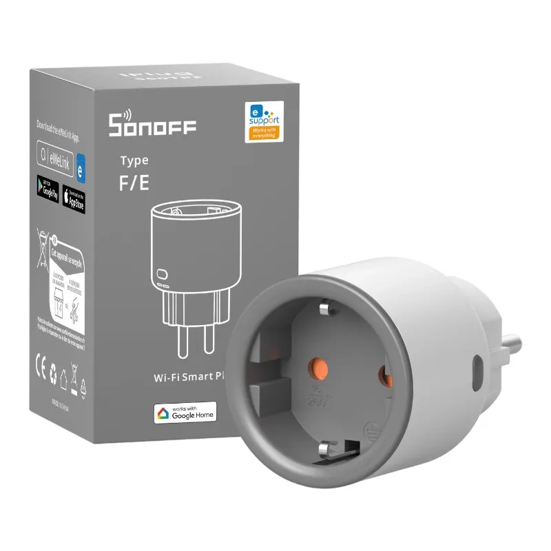 Smart plug WiFi Sonoff S60TPF S60TPF