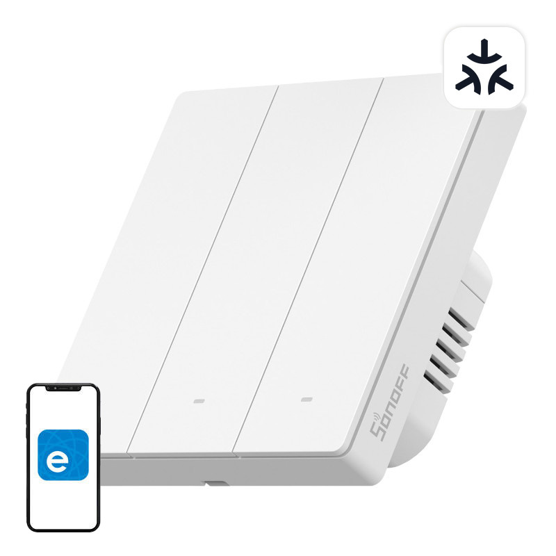 SONOFF M5-3C-86W WiFi Matter smart wall switch (3-channel) M5-3C-86W