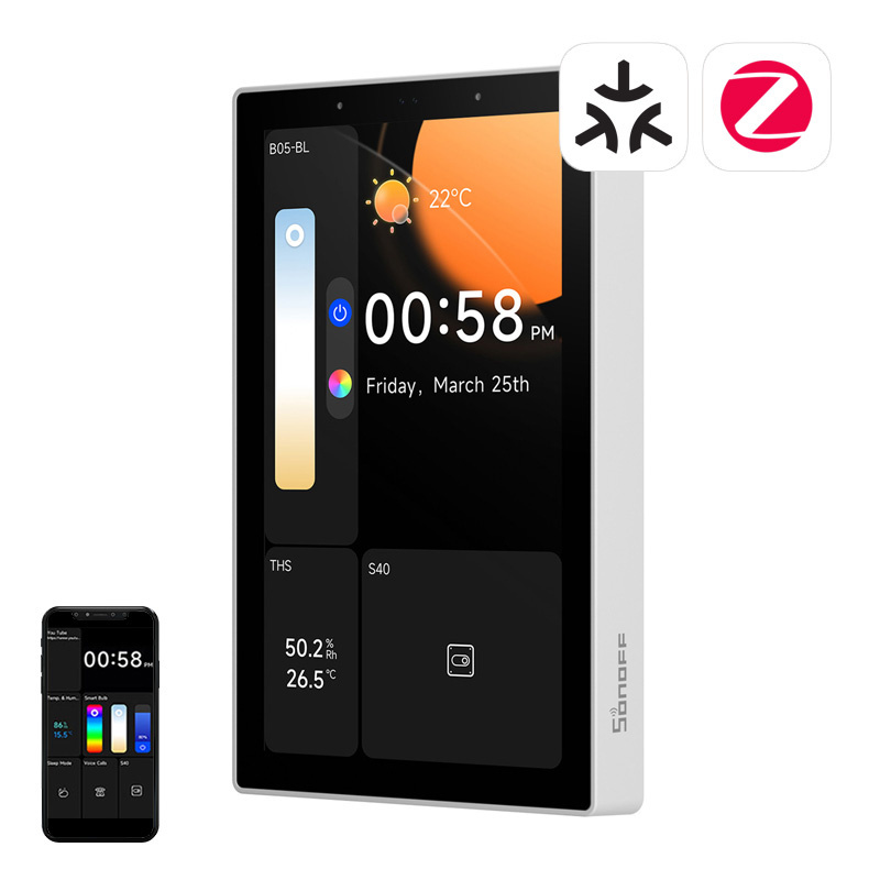 SONOFF NSPanel Pro 120 Smart Control Panel Matter WiFi/Bluetooth/ZigBee (biely) NSPanel120PW