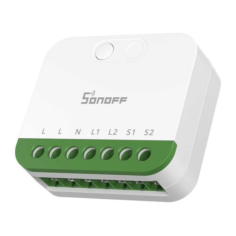 Sonoff MINI-2GS Matter dvojkanálový miniprepínač MINI-2GS