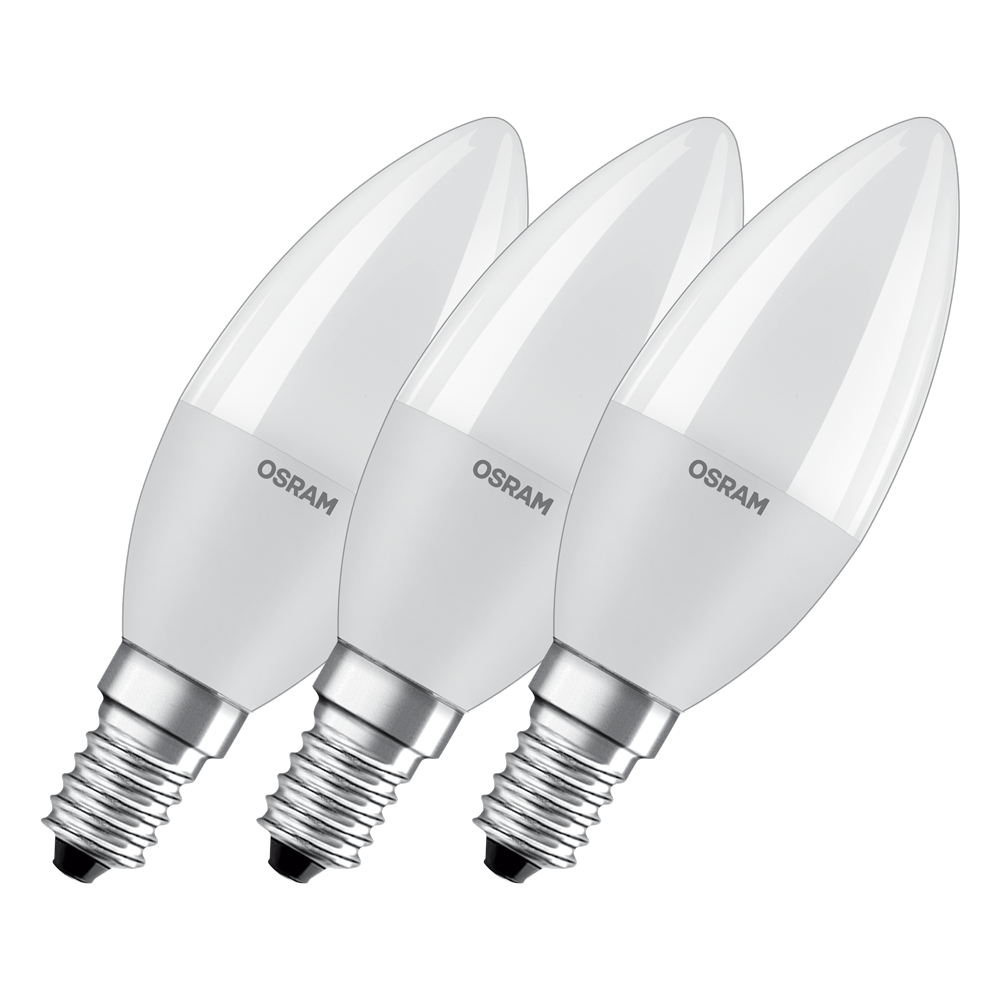 OSRAM LED žiarovka Clas B 60 7.5 W E14 Teplá biela 3ks 16.000003