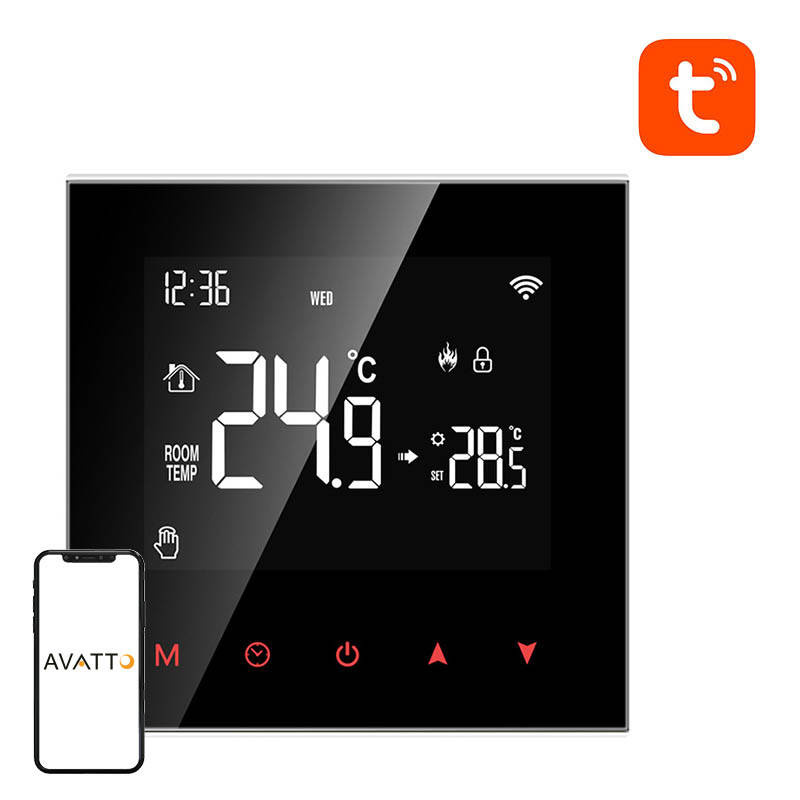 Inteligentný termostat Avatto WT100 3A WiFi Tuya WT100-BH-3A