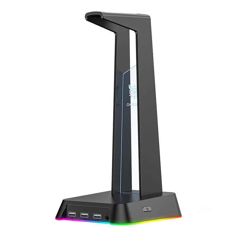 Stojan na slúchadlá ONIKUMA ST-2 čierny ST-2B RGB holder